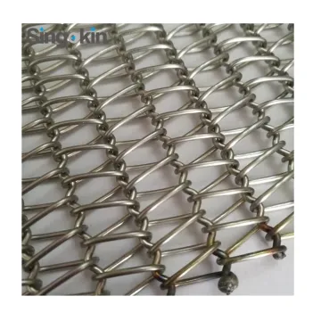 Spiral Wire Conveyor Belt Mesh Flexible Conveyor Belt