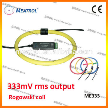 Clamp-on current coil JRF333 333mV rms Output Flexible Rogowski Coil ME333
