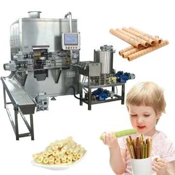 Full Automatic Egg Roll and Wafer Stick Production Line