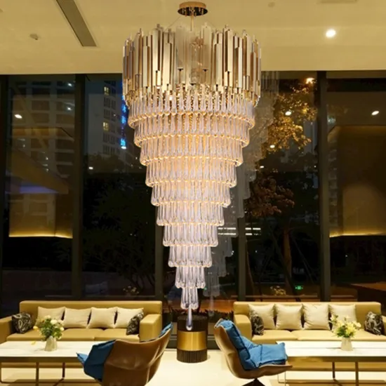 Luxury Wedding Hall Design Decoration Crystal Chandelier