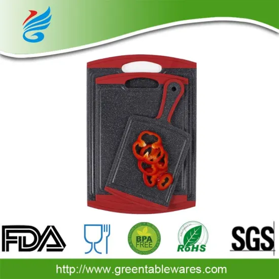 PE materiall cutting board PS chopping blocks for Kitchen