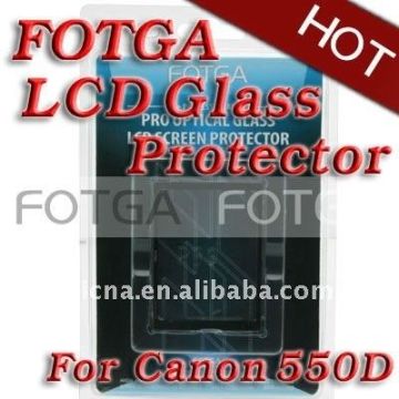 Anti-uv Digital Camera Lcd Screen 0.5mm Optical Fotga Glass Protector For Canon 550d T2i