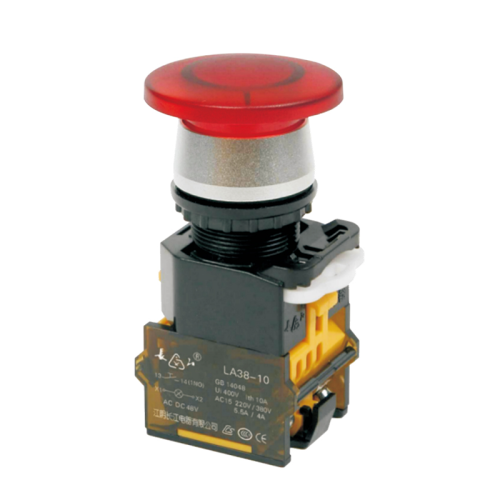 Rotary Key Reset Emergency Stop Button