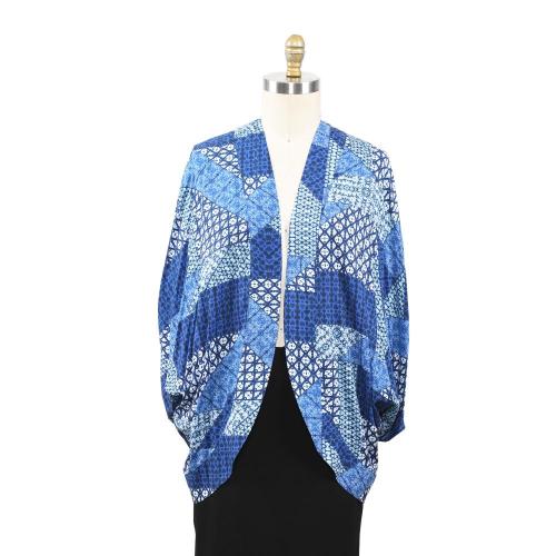 Women's Viscose Soft Patched Printed Cardigan