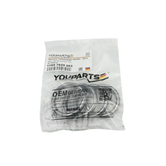 YOUPARTS Turbocharger Gasket Seal for BMW F35 F18 F18LCI F25 N20 (Part No. 11 65 7 625 293)