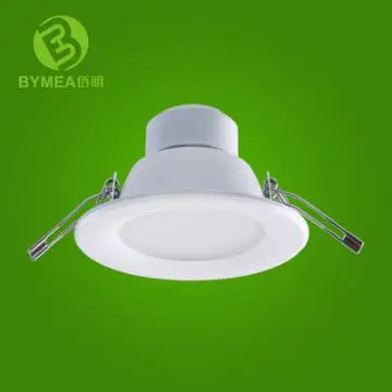 LED down light 4inch 10W 110mm cutout with white unique appearance