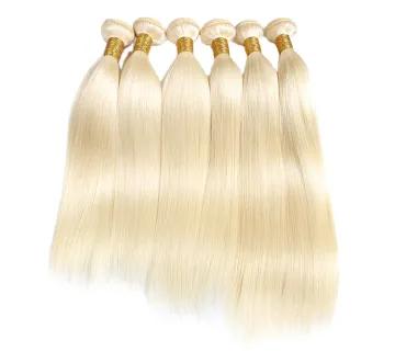 Full Lace Wig Pre Plucked Hairline with Baby Hair Virgin Human Hair Long Wigs Blonde for Black 150% Density Brazilian Women 613