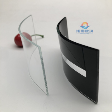 Customizable Curved Hot Bent Tempered Glass with Screen Printing Color
