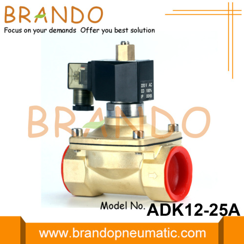 ADK12-25A-03A 1 &#39;&#39; нормально открытый водяной электромагнитный клапан