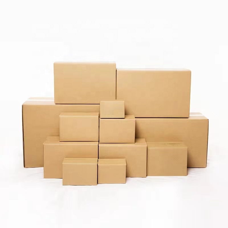 Corrugated Paper Cardboard Carton Packaging Box For Moving Shipping Storage Custom Size And Logo Printing