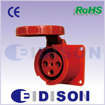 ES334 344 industrial plug and socket IP67