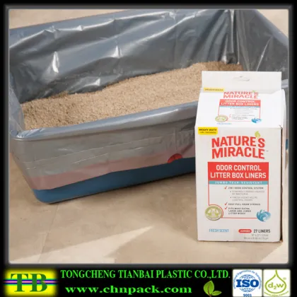 100% biodegradable fresh litter liners for cat box