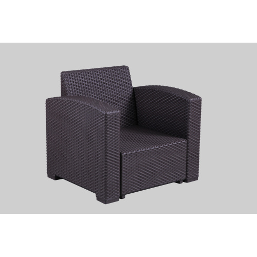 PP rattan sofa set for patio