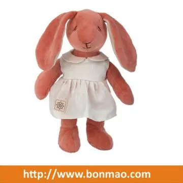 Plush Bunny Toy with Skirt