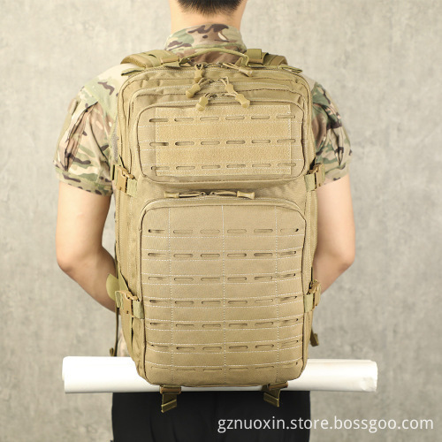 50L Camouflage MOLLE Tactical Backpack - Outdoor Hiking Assault Bag