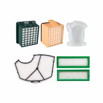 High Performance Filter for Vorwerk VB100/VK135/VK136/VK130/VR200/VR300/FP140/VC100 Vacuum Cleaner Replacement