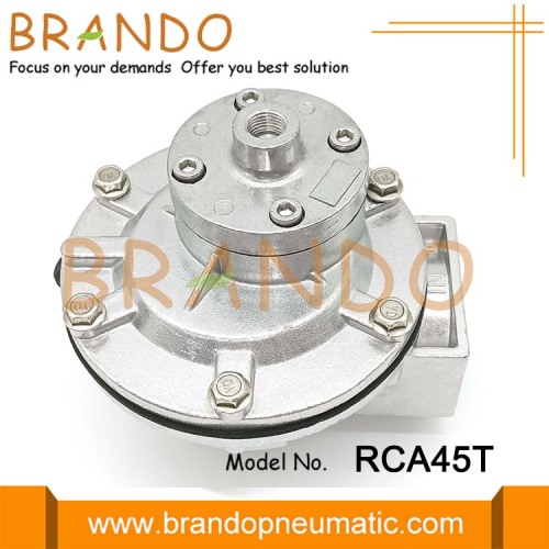 1-1/2 &#39;&#39;RCA45T 나사산 원격 파일럿 먼지 수집기 다이어프램 펄스 제트 밸브