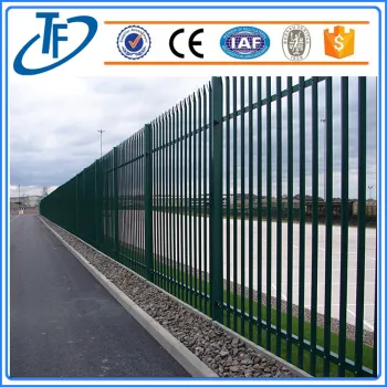 Stainless steel palisade fence