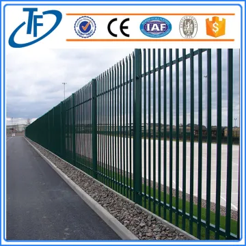 Stainless steel palisade fence