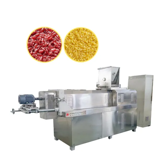 Reinforced Extruded Artificial Golden Nutrition Rice Making Machine
