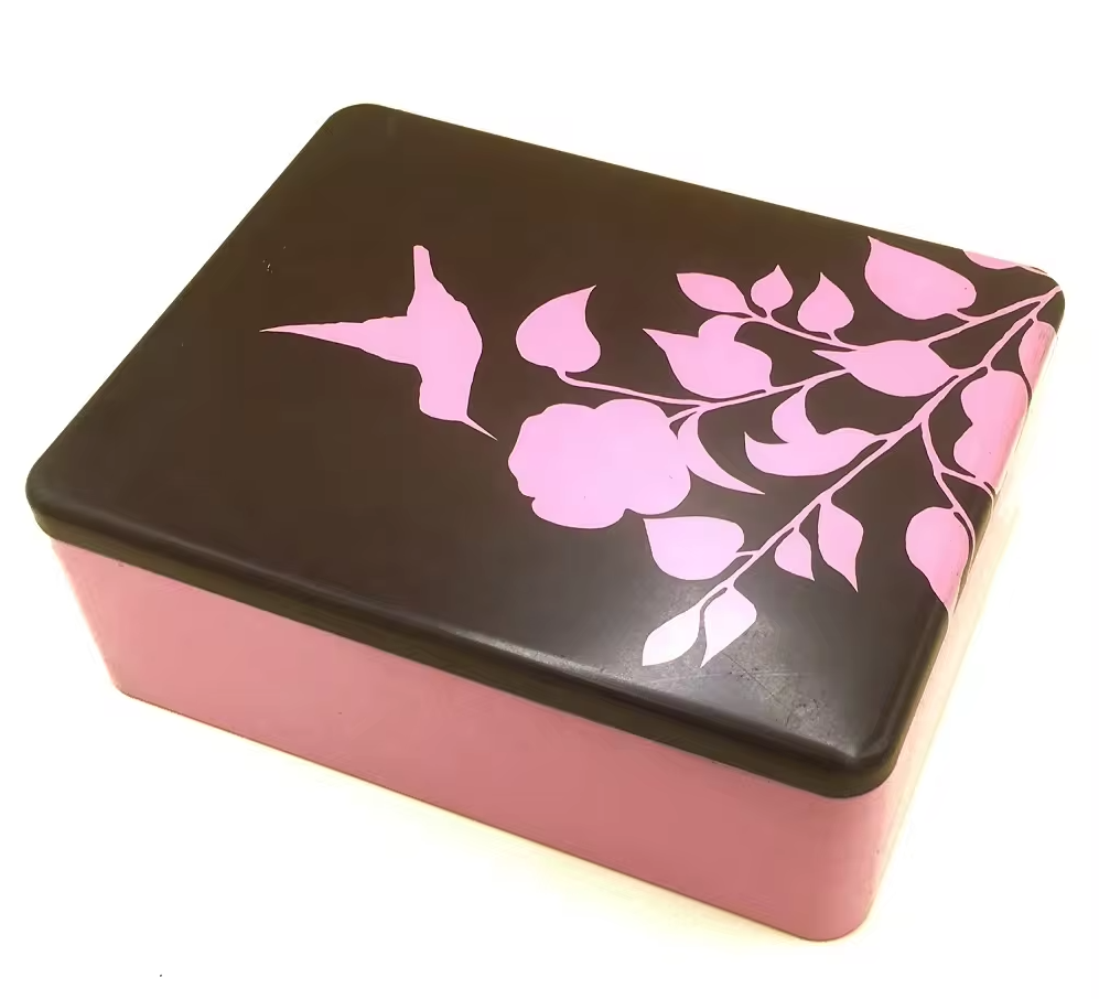 Dadi Classic de haute qualité Pretty Rectangular Gift Tin Box