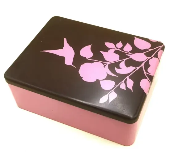DADI High-quality Classic Pretty Rectangular Gift Tin Box