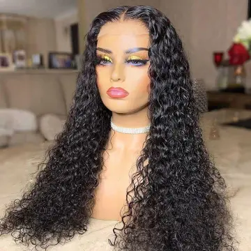 High Quality Lace Front Wigs With Baby Hair Transparent Lace Water Wave Wholesale Brazilian Virgin Wigs Human Hair Lace Front
