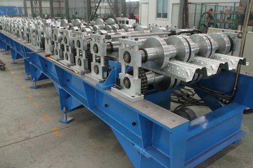 Galvanised Steel Floor Deck Roll Forming Machine