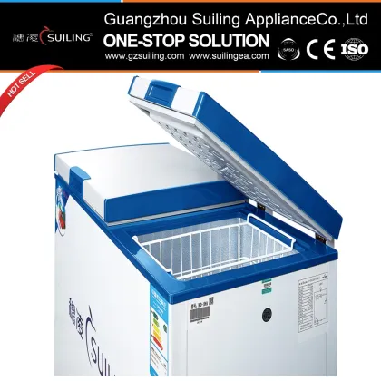 Double temperature two cabinet commercial/meat freezer BCD-196A