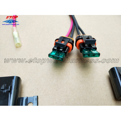 IP67 waterproof fuse box cable assembly