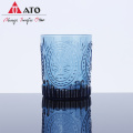 Embossed Customized Hotel Use Colored Glass Cup