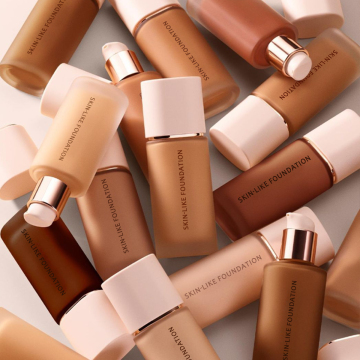Vegan Waterproof Matte Liquid Foundation for Black Women - Private Label