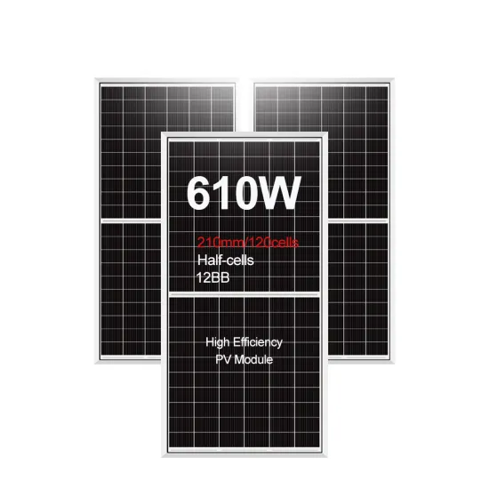 Amosolar Half Cut Monocrystalline 610W Solar Panels: High Efficiency and Affordable Pricing