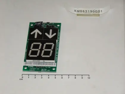 KM863190G01 KONE LOP Seven Segment Code Display Board