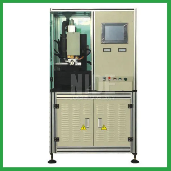 Automatic mixer rotor fusing machine