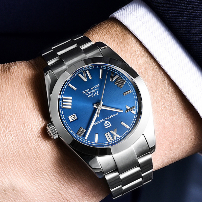 Outdoor Men's Waterproof Automatic Mechanical Watch with Imported Movement