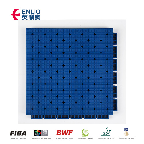 Easy installation outdoor basketball court tile