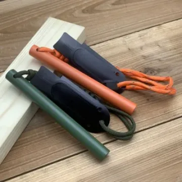 Colored Survival Solid Magnesium Rod Paracord Camping Firearm Percussion Rod Flintstone