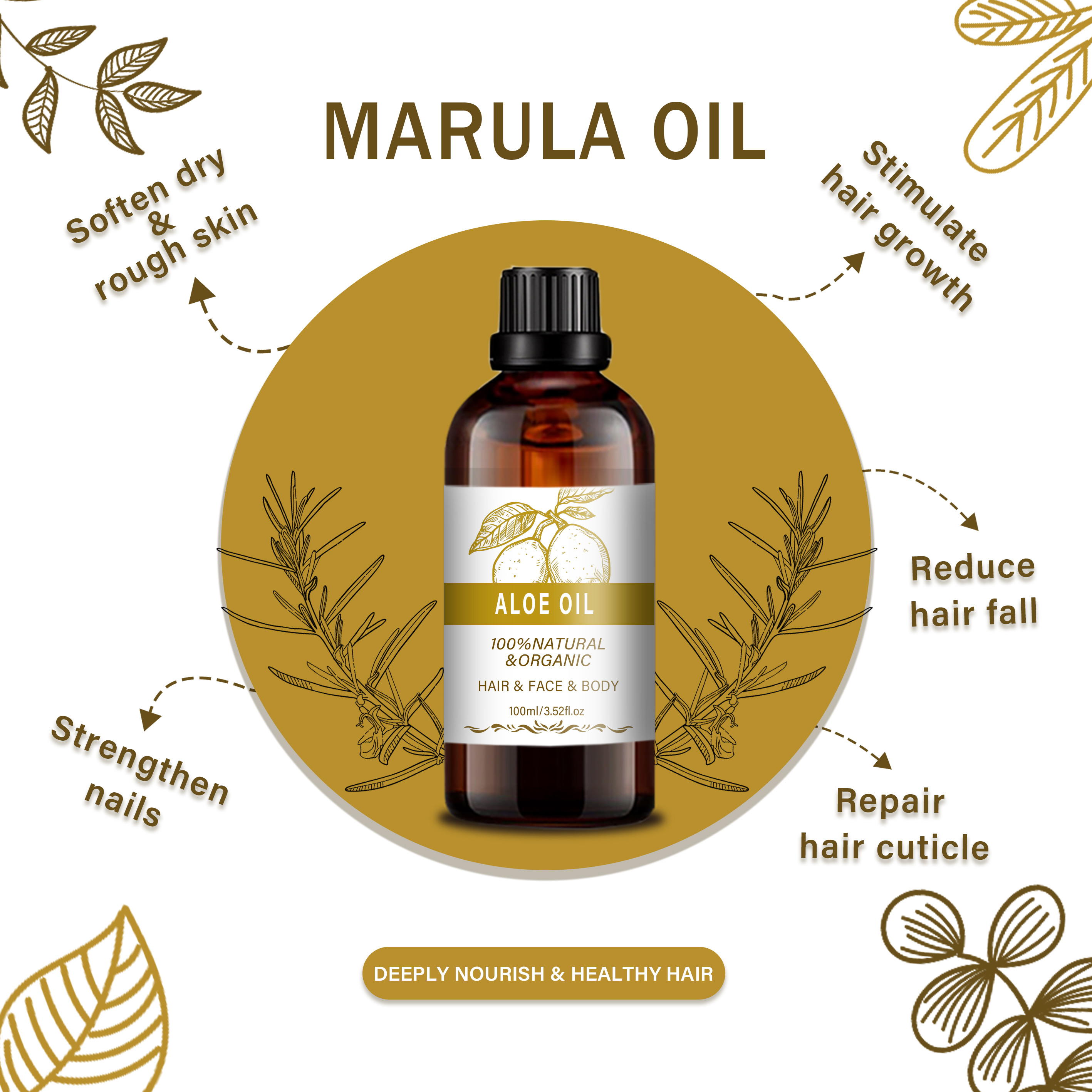 Marula Oil Premium Grade de boa qualidade