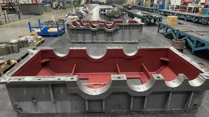 Roller straightener gear box