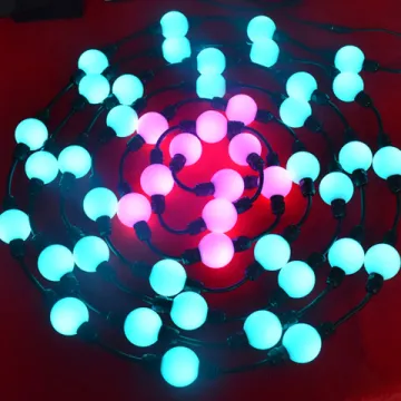 DMX madrix led rgb crystal magic ball