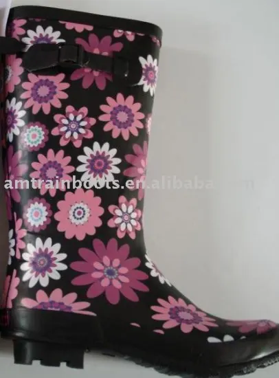 Fashion rain boots for ladies
