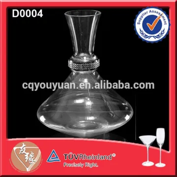 Hand Made Super Flint Glass Unique 2650ML Elegant Diamond Decanter