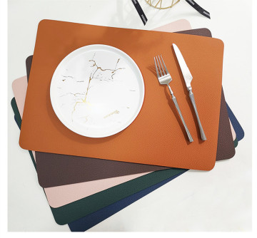 Nordic PVC Double Side Heat Resistant Waterproof No-Slip Placemats