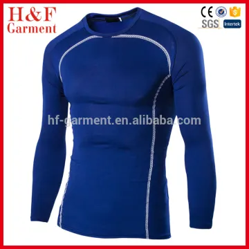 Custom color slim fit cotton mens long sleeve t shirts