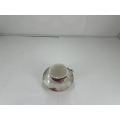 ceramic coffee cup with tray