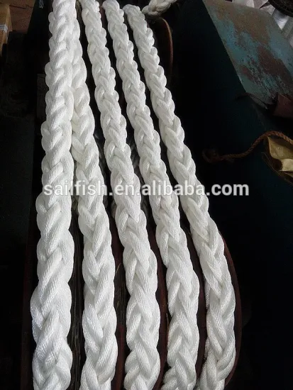 60 mm marine ropes PP multi-filament Material