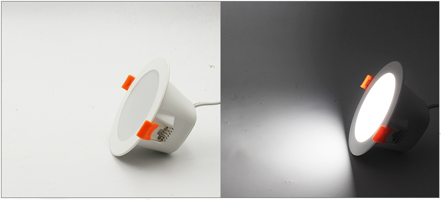 Recessed LED Downlight with motion sensor