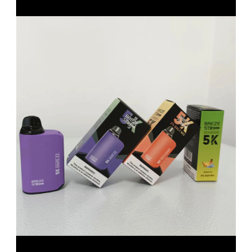 Disposable Vape blueberry razz Breze Stiik 5000 Puffs