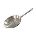 Stainless steel iron frying pan for induction cooktop
